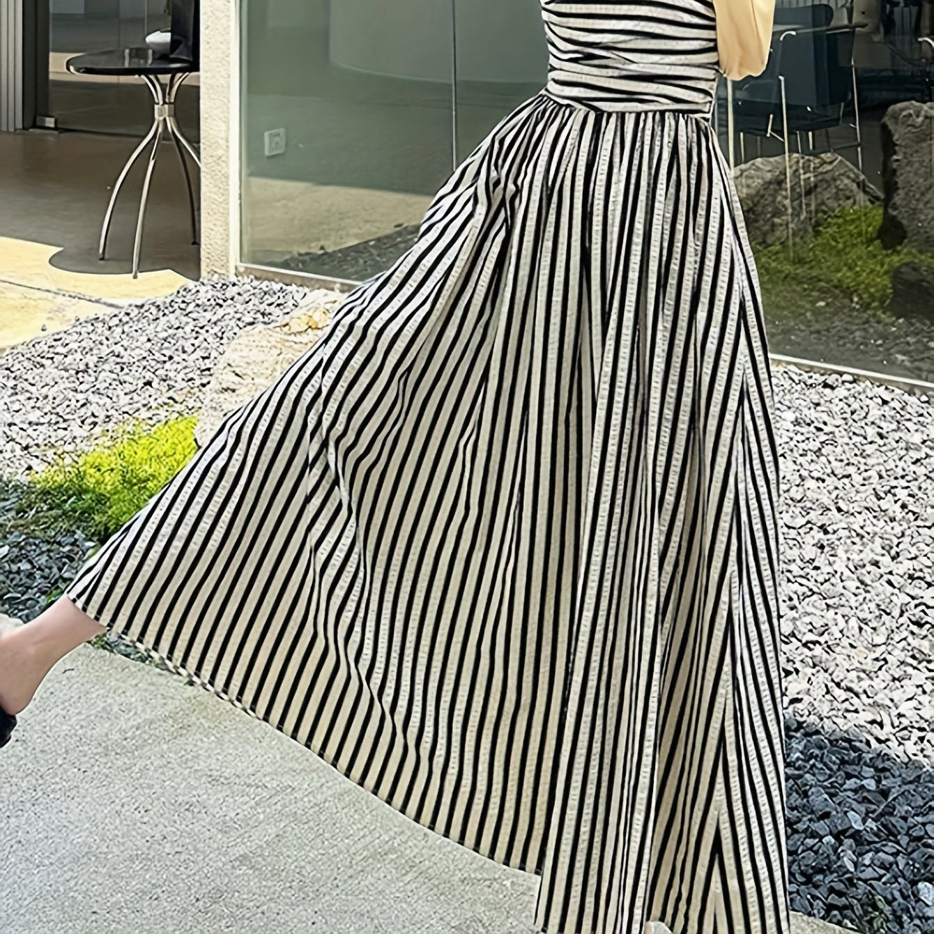 Women'S Vacation Striped Printed Dress